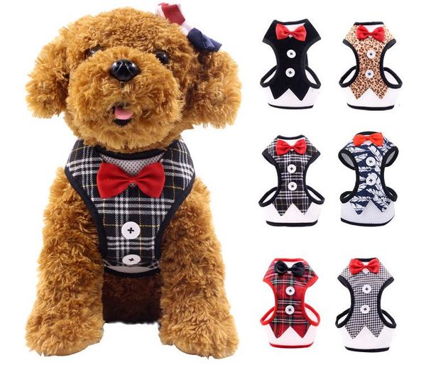 dog collars & leashes 1pc small evening dress corset add tow rope breathable mesh bowknot chest strap harness and leash set pets acessorios
dog collars & leashes 1pc small evening dress corset add tow rope breathable mesh bowknot chest strap harness and leash set pets acessorios