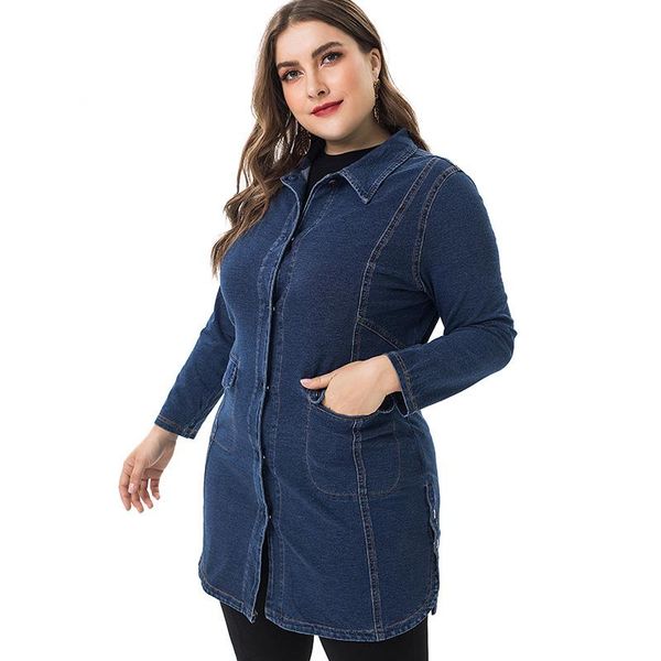 plus size outerwear & coats 2021 autumn mom clothes women long sleeve denim coat jacket fashion ladies vintage elegant womens embroidered, Black
plus size outerwear & coats 2021 autumn mom clothes women long sleeve denim coat jacket fashion ladies vintage elegant womens embroidered, Black