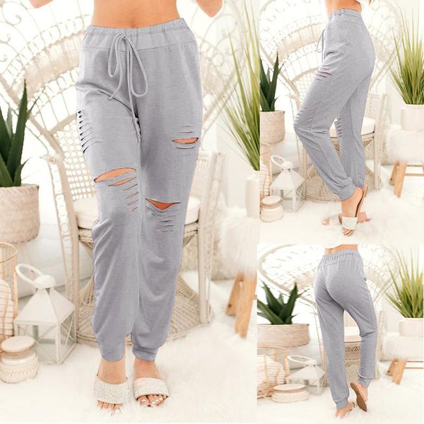 women's pants & capris casual solid color elastic waist drawing hollow out women loose cargo sport wear, Black;white
women's pants & capris casual solid color elastic waist drawing hollow out women loose cargo sport wear, Black;white