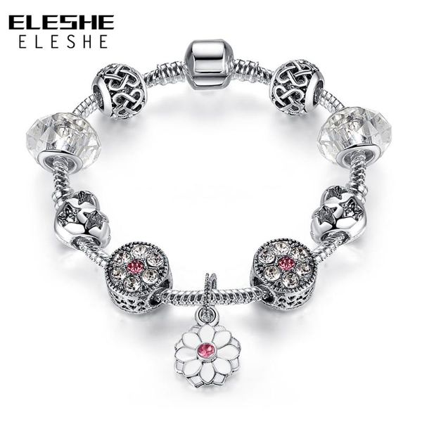 charm bracelets eleshe clearance sale vintage silver color charms for women diy crystal glass flower beads pulseira jewelry, Golden;silver
charm bracelets eleshe clearance sale vintage silver color charms for women diy crystal glass flower beads pulseira jewelry, Golden;silver