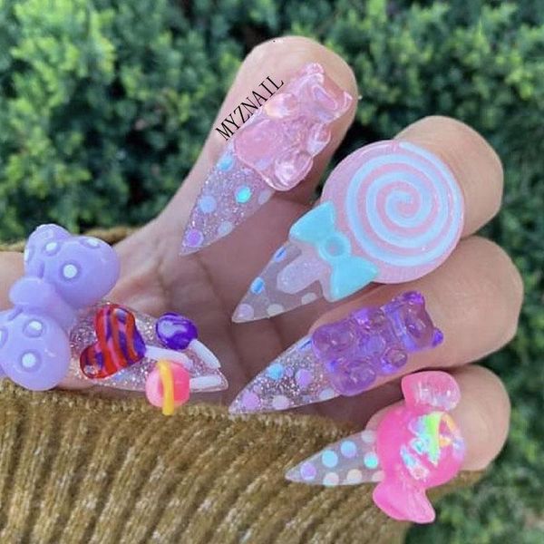 nail art decorations 20pcs cute candy 3d charms mix lollipo cabochon bows/bear /flower japanese style resin kawaii crafts trendy decals, Silver;gold
nail art decorations 20pcs cute candy 3d charms mix lollipo cabochon bows/bear /flower japanese style resin kawaii crafts trendy decals, Silver;gold