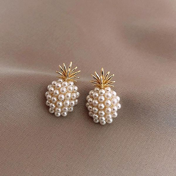 stud 1pair women mini fashion retro classic pineapple earrings female temperament jewelry, Golden;silver
stud 1pair women mini fashion retro classic pineapple earrings female temperament jewelry, Golden;silver