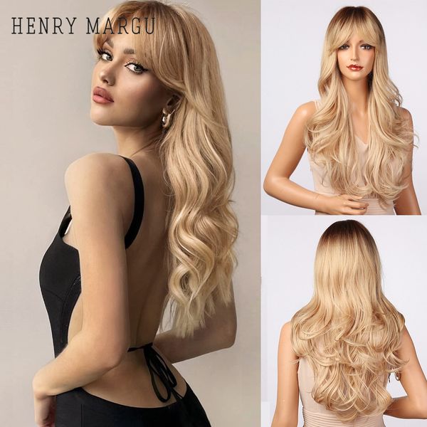 ombre brown blonde wig long deep wavy synthetic wig with bangs for women cosplay party heat resistant false hairfactory direct, Black
ombre brown blonde wig long deep wavy synthetic wig with bangs for women cosplay party heat resistant false hairfactory direct, Black