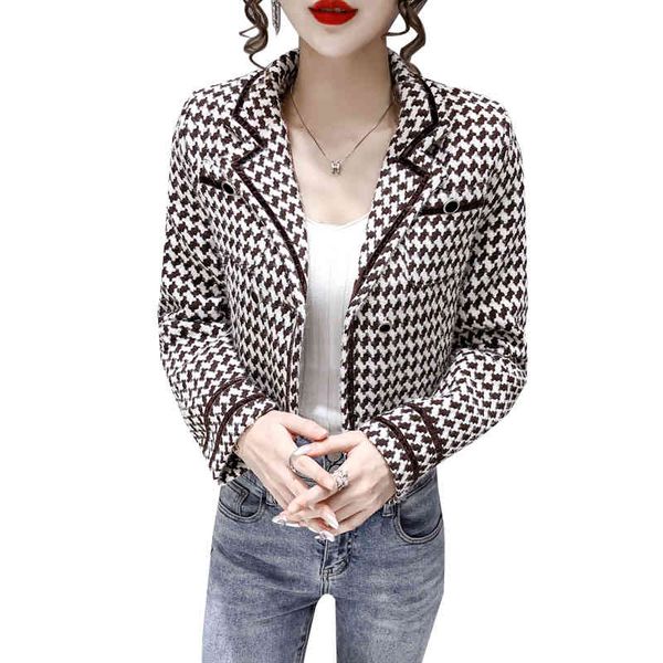 chic french ol sweet ladies woolen plaid jacket spring autumn women short coat wind suit, Black;brown
chic french ol sweet ladies woolen plaid jacket spring autumn women short coat wind suit, Black;brown