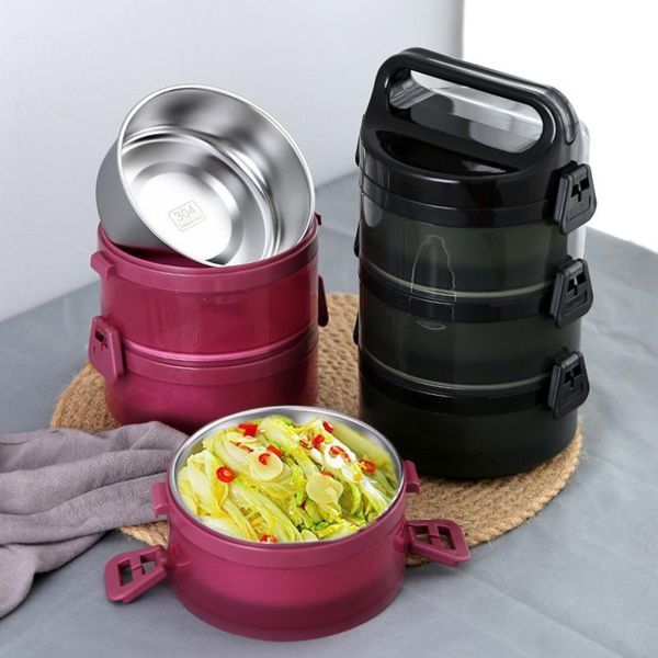 dinnerware sets 3-layer portable lunch box children stainless steel foodbox student office insulation picnic taper containe
dinnerware sets 3-layer portable lunch box children stainless steel foodbox student office insulation picnic taper containe