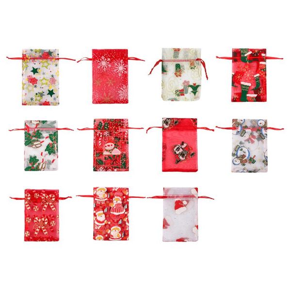 gift wrap 10pcs/lot christmas organza bags 10x15cm drawable party candy jewelry chocolate drawstring bag & pouches
gift wrap 10pcs/lot christmas organza bags 10x15cm drawable party candy jewelry chocolate drawstring bag & pouches
