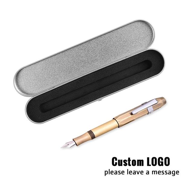 ballpoint pens 1pc antique copper retro metal business office brass lettering custom logo pen with a box student stationery gift, Blue;orange
ballpoint pens 1pc antique copper retro metal business office brass lettering custom logo pen with a box student stationery gift, Blue;orange