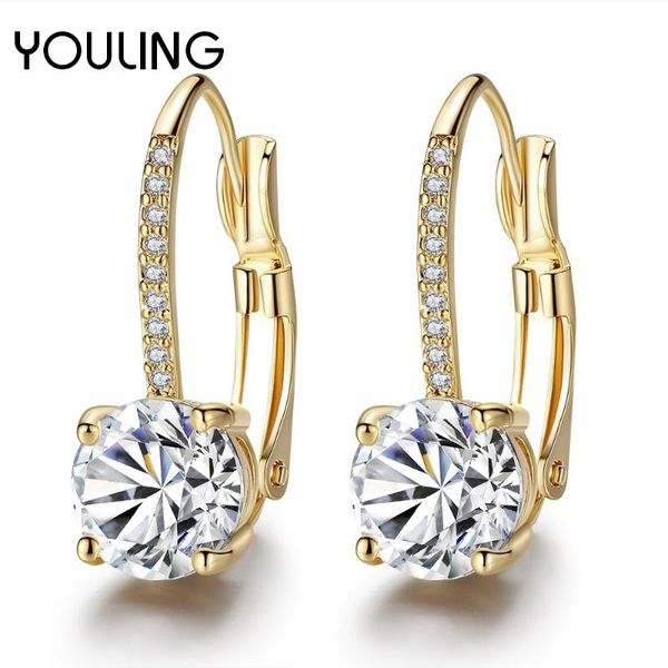 fashion jewelry earring creative gold micro inlaid four-claw round ear hooks simple water drop ladies trendy dangle & chandelier, Silver
fashion jewelry earring creative gold micro inlaid four-claw round ear hooks simple water drop ladies trendy dangle & chandelier, Silver