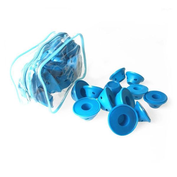 30pcs hair rollers set large & small silicone curlers kit styling curling curler twist diy tool1, Black
30pcs hair rollers set large & small silicone curlers kit styling curling curler twist diy tool1, Black