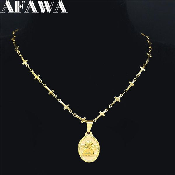 cross angle stainless steel small necklaces & pendants women/men gold color choker necklace jewelry colgantes nxs02 pendant, Silver
cross angle stainless steel small necklaces & pendants women/men gold color choker necklace jewelry colgantes nxs02 pendant, Silver
