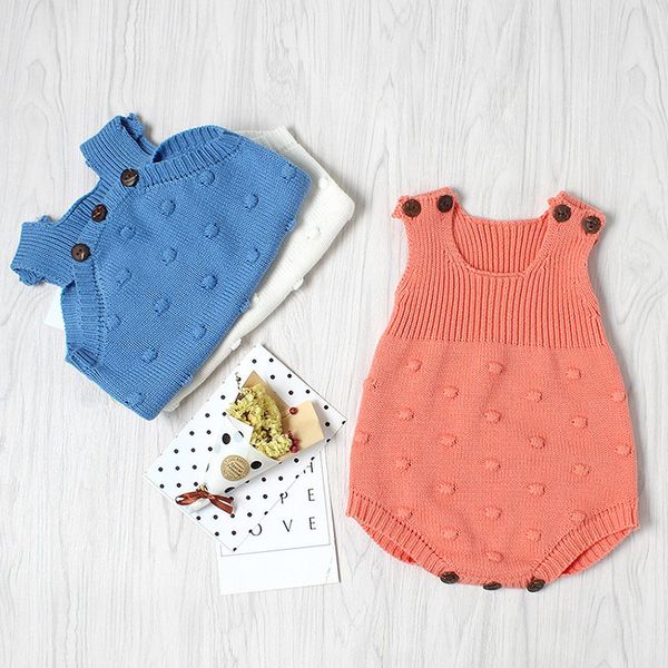 baby boys girls rompers clothes bodysuit pure color knit spring autumn infant braces 210429, Blue
baby boys girls rompers clothes bodysuit pure color knit spring autumn infant braces 210429, Blue