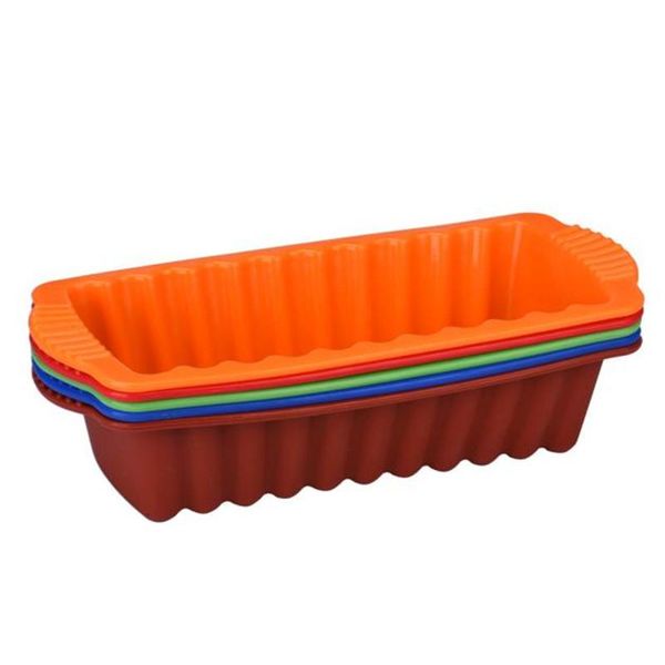cake tools silicone rectangle non stick bread loaf mold bakeware baking pan oven mould l0311
cake tools silicone rectangle non stick bread loaf mold bakeware baking pan oven mould l0311