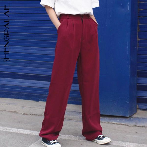 women's pants & capris shengpalae 2021 fashion summer office ladies loose slimming casual straight button all-match suit za3872, Black;white
women's pants & capris shengpalae 2021 fashion summer office ladies loose slimming casual straight button all-match suit za3872, Black;white