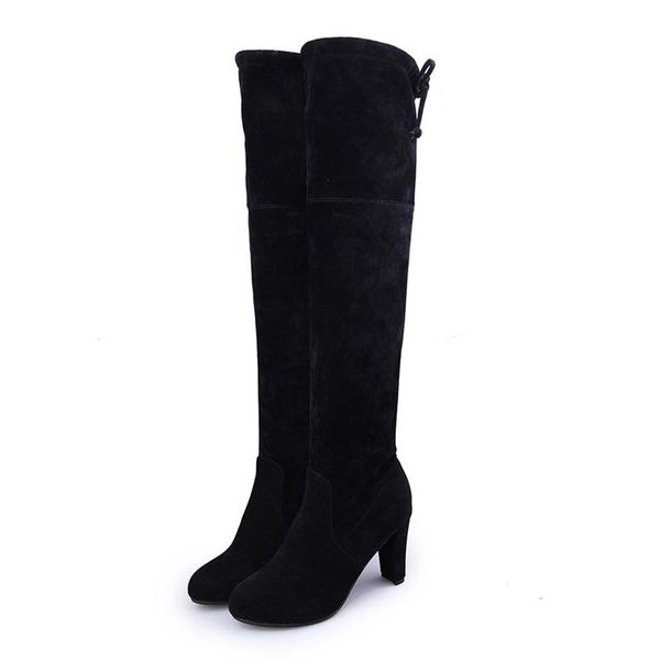 boots women boot snow high heels long section solid round head deodorant wear-resistant european style banquet plus size, Black
boots women boot snow high heels long section solid round head deodorant wear-resistant european style banquet plus size, Black