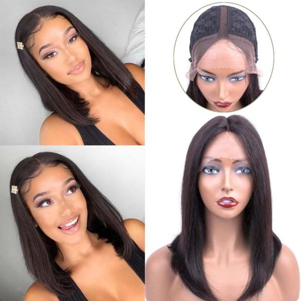 malaysian chocolate color middle part lace wig human hair wigs straight for women pre-plucked bob non-remy, Black;brown
malaysian chocolate color middle part lace wig human hair wigs straight for women pre-plucked bob non-remy, Black;brown