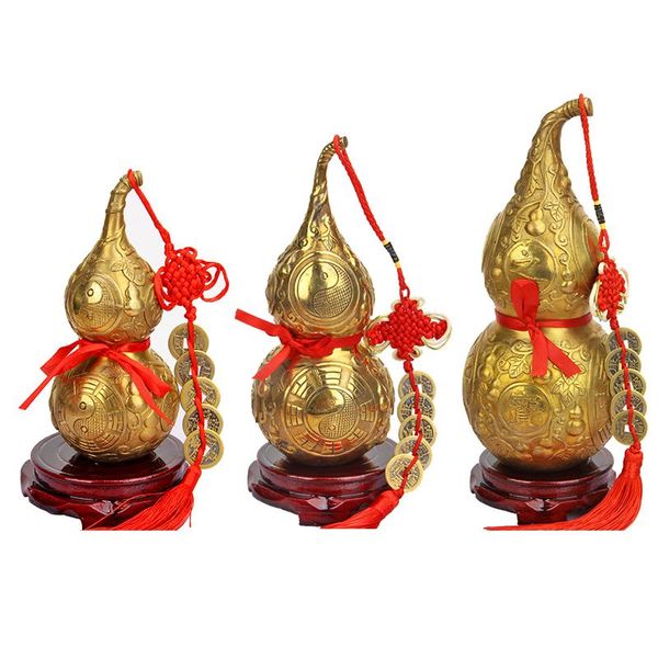 decorative objects & figurines chinese good luck wu lou/hu lu gourd/cucurbit for wealth peaceful brass statue collectible figure sculpture c
decorative objects & figurines chinese good luck wu lou/hu lu gourd/cucurbit for wealth peaceful brass statue collectible figure sculpture c