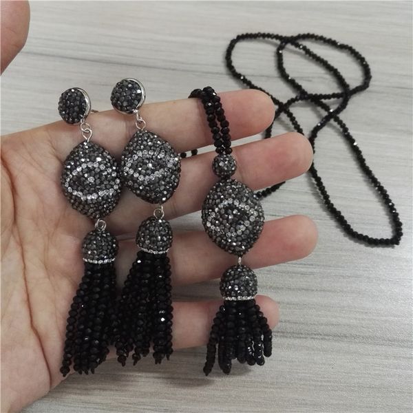 jewelry sets bohemia boho oval evil eye charm black bead tassel studs earring chic tidy pendant necklace set for women 
jewelry sets bohemia boho oval evil eye charm black bead tassel studs earring chic tidy pendant necklace set for women