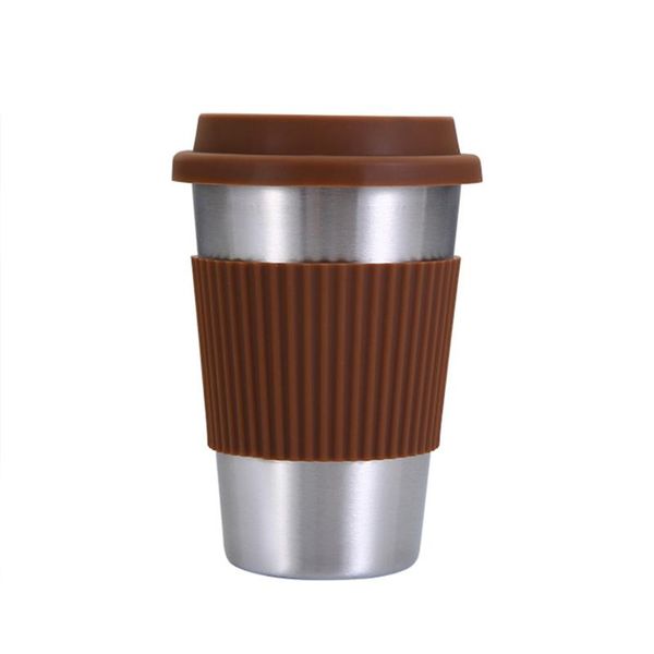 water bottle 500 ml stainless steel coffee cups with silicone lids non-slip anti-scalding sleeves case drinking tumblers beer tea mugs
water bottle 500 ml stainless steel coffee cups with silicone lids non-slip anti-scalding sleeves case drinking tumblers beer tea mugs