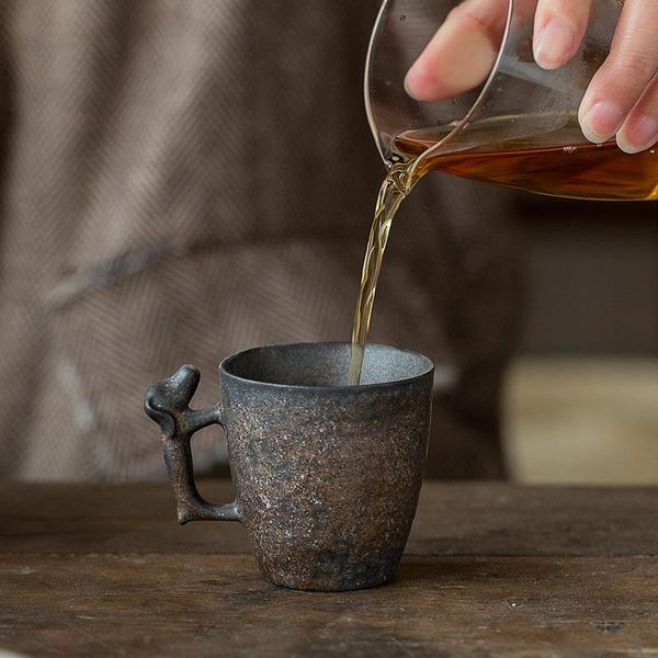 mugs japanese-style vintage ceramic coffee mug tumbler rust glaze tea milk beer handgrip water cup office household drinkware
mugs japanese-style vintage ceramic coffee mug tumbler rust glaze tea milk beer handgrip water cup office household drinkware