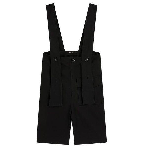 women's pants & capris women casual overalls black knee length female loose overall, Black;white
women's pants & capris women casual overalls black knee length female loose overall, Black;white
