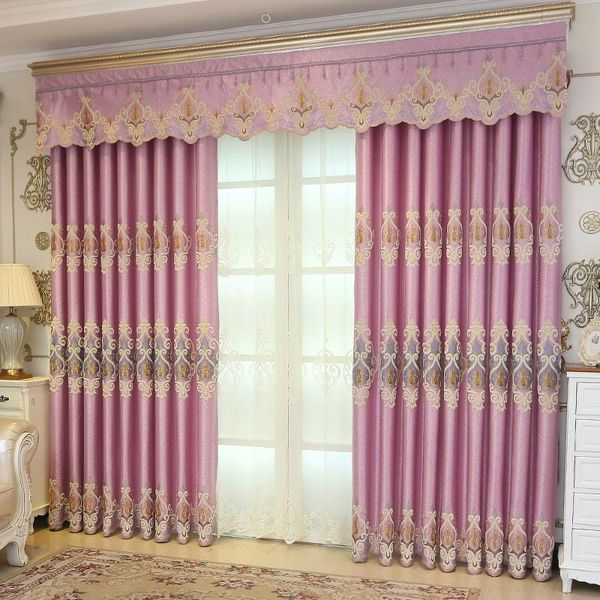 curtain & drapes custom european-style curtains for living room bedroom shading high precision embroidered left and right biparting open
curtain & drapes custom european-style curtains for living room bedroom shading high precision embroidered left and right biparting open