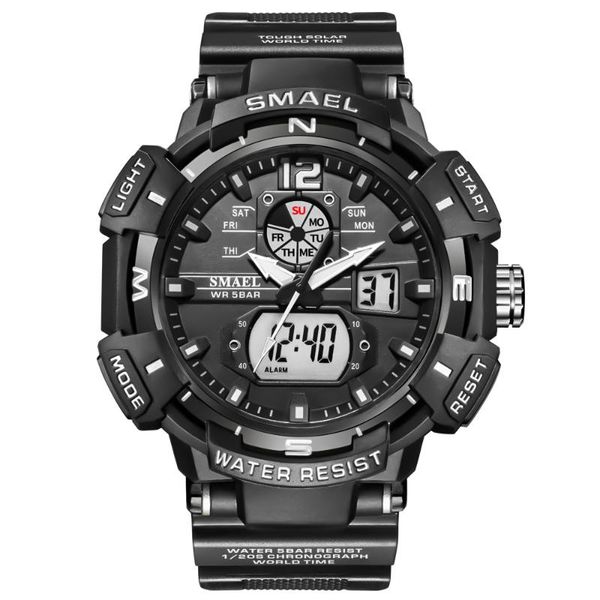 wristwatches basid men's watch outdoor sports waterproof watches dual display quartz rubber digital clock relogio masculino, Slivery;brown
wristwatches basid men's watch outdoor sports waterproof watches dual display quartz rubber digital clock relogio masculino, Slivery;brown