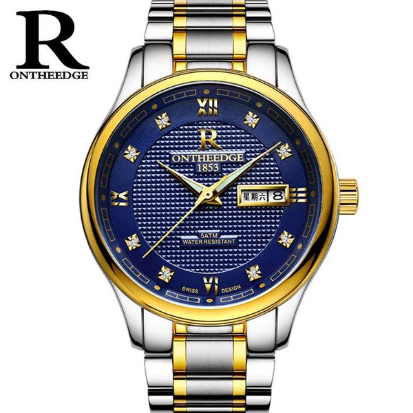 wristwatches 2021 casual quartz watch man stainless steel gold case blue face business wrist, Slivery;brown
wristwatches 2021 casual quartz watch man stainless steel gold case blue face business wrist, Slivery;brown