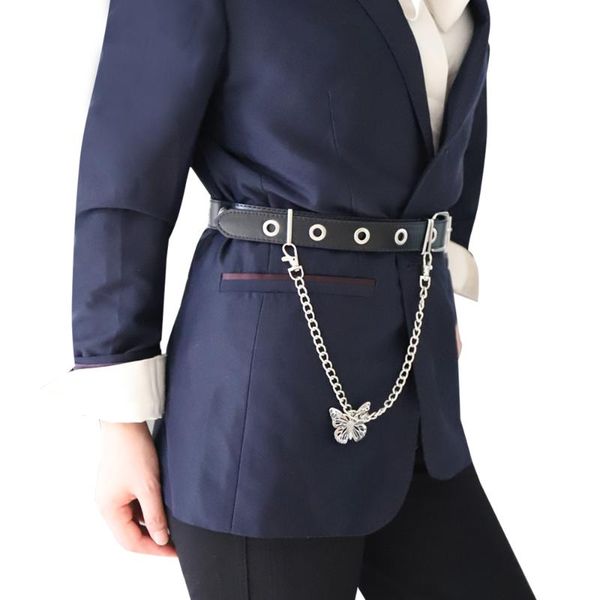 belts 2021 fashion style punk women chain for leather pin buckle jeans decorative ladies retro, Black;brown
belts 2021 fashion style punk women chain for leather pin buckle jeans decorative ladies retro, Black;brown