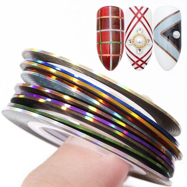 stickers & decals 10rolls/set nail art decorative 0.8mm striping sticker accessories, Black
stickers & decals 10rolls/set nail art decorative 0.8mm striping sticker accessories, Black