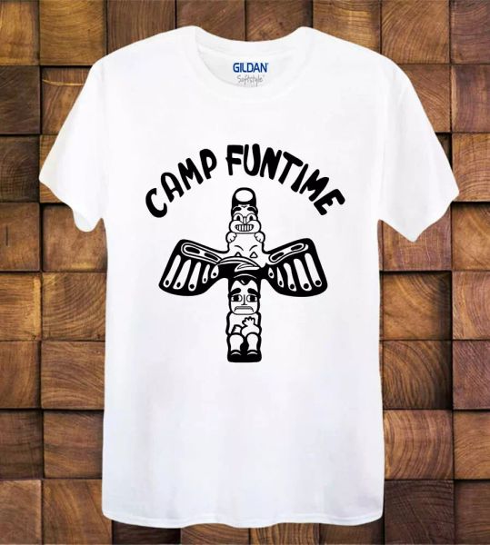 camp funtime t shirt totem pole blondie gift retro ladies / tee 57, White;black
camp funtime t shirt totem pole blondie gift retro ladies / tee 57, White;black