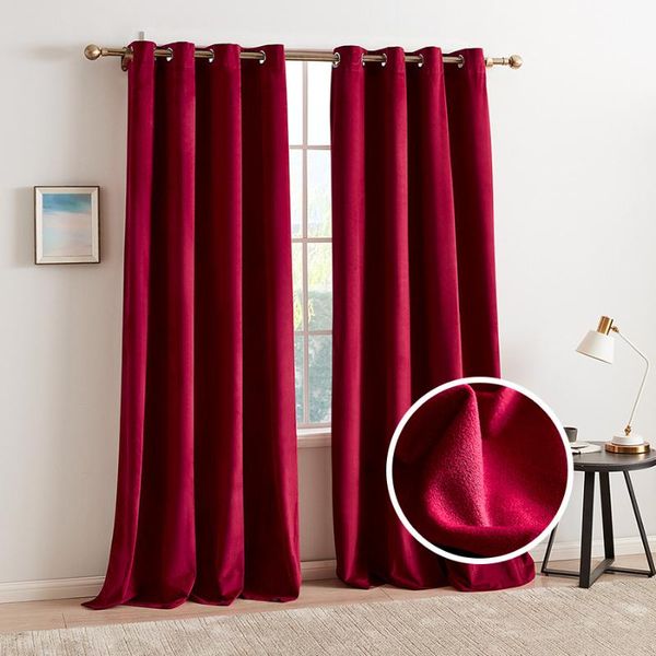curtain & drapes modern red velvet curtains for living room bedroom european brown solid window customize
curtain & drapes modern red velvet curtains for living room bedroom european brown solid window customize