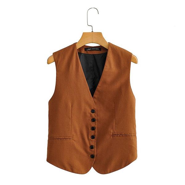 women's vests umi mao korean fashion spring and autumn 2021 single-breasted slim vest winter coat women y2k, Black;white
women's vests umi mao korean fashion spring and autumn 2021 single-breasted slim vest winter coat women y2k, Black;white