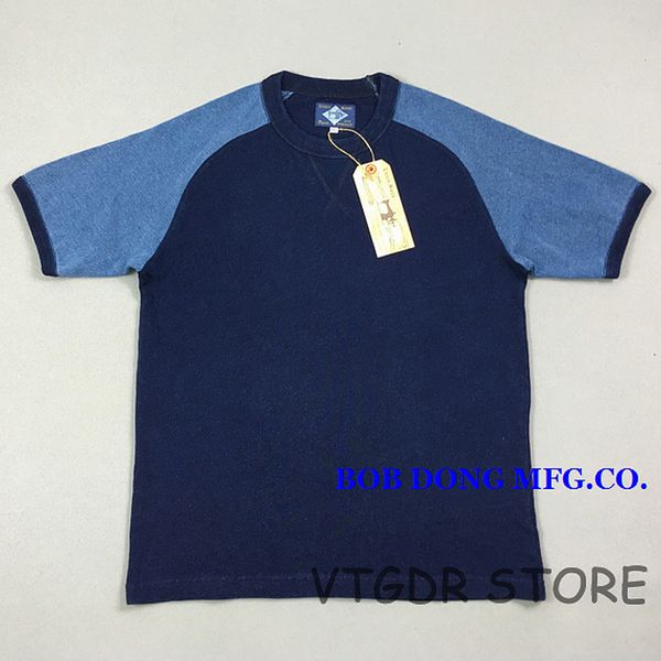 blouses bob dong indigo plant dyed raglan t vintage western crew neck tee shirts, White;black
blouses bob dong indigo plant dyed raglan t vintage western crew neck tee shirts, White;black