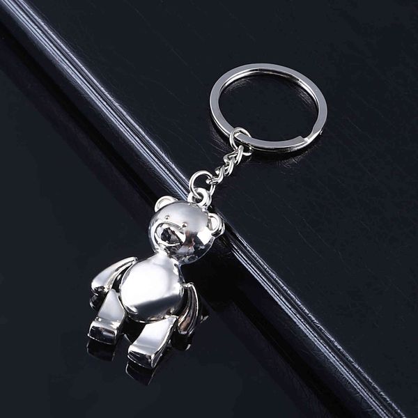 zinc alloy cartoon animal accessories pendant female chain cute bear key ring, Slivery;golden
zinc alloy cartoon animal accessories pendant female chain cute bear key ring, Slivery;golden