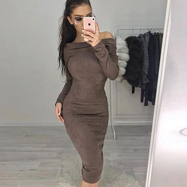 casual dresses 2021 and club sheath off shoulder neckline woman spring autumn long sleeve slash neck female, Black;gray
casual dresses 2021 and club sheath off shoulder neckline woman spring autumn long sleeve slash neck female, Black;gray