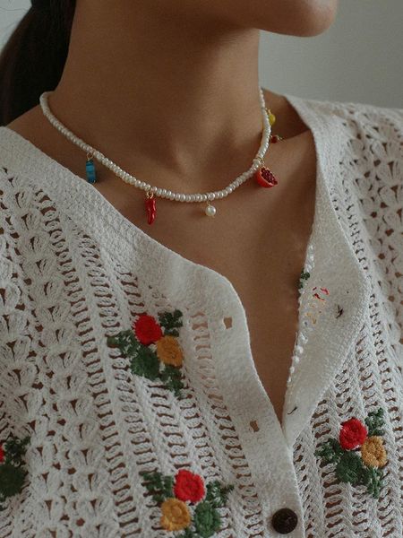 chokers timeless wonder glam natural pearl fruit charms necklace for women aesthetic kpop designer party gothic egirl emo gift gf 7526, Golden;silver
chokers timeless wonder glam natural pearl fruit charms necklace for women aesthetic kpop designer party gothic egirl emo gift gf 7526, Golden;silver