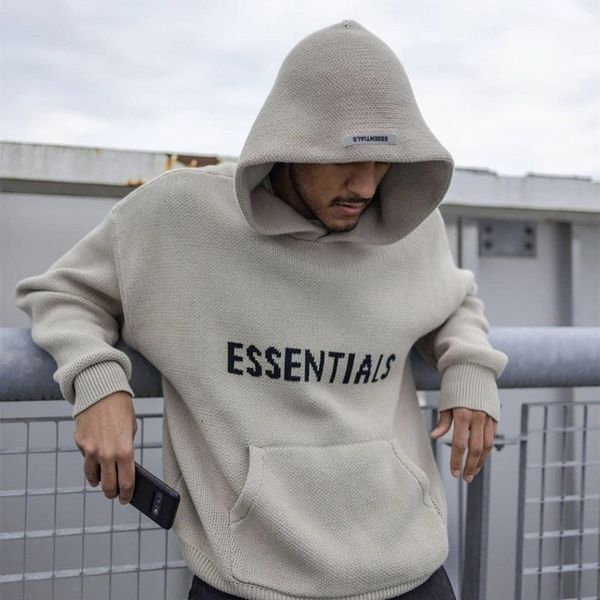 for women men fear of god essentials knitted sweater letter loose hoodie fog essential womens mens hoodies high street couple dress long, Black
for women men fear of god essentials knitted sweater letter loose hoodie fog essential womens mens hoodies high street couple dress long, Black