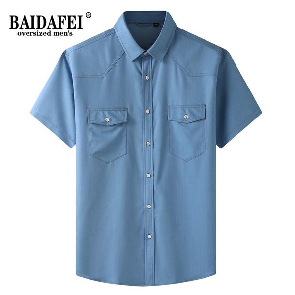 men's casual shirts oversized 10xl 8xl 7xl 6xl loose denim 2021 summer oxford short sleeve comfortable, White;black
men's casual shirts oversized 10xl 8xl 7xl 6xl loose denim 2021 summer oxford short sleeve comfortable, White;black