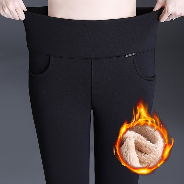 women's leggings winter warm woman pants high waist sweatpants long fashion streetwear joggers pantalones de mujer wpy1828, Black
women's leggings winter warm woman pants high waist sweatpants long fashion streetwear joggers pantalones de mujer wpy1828, Black
