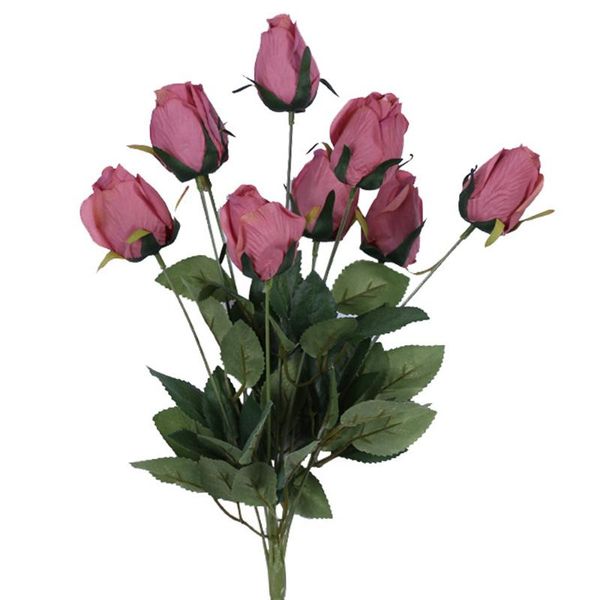 decorative flowers & wreaths artificial pink rose wedding bouquet 2 bunches decor home indoor party prom 9 heads roses flower arrangement vi
decorative flowers & wreaths artificial pink rose wedding bouquet 2 bunches decor home indoor party prom 9 heads roses flower arrangement vi