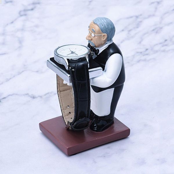 jewelry pouches, bags 40gb old butler man watch stand bracelet ring creative glasses holder storage table display rack, Pink;blue
jewelry pouches, bags 40gb old butler man watch stand bracelet ring creative glasses holder storage table display rack, Pink;blue
