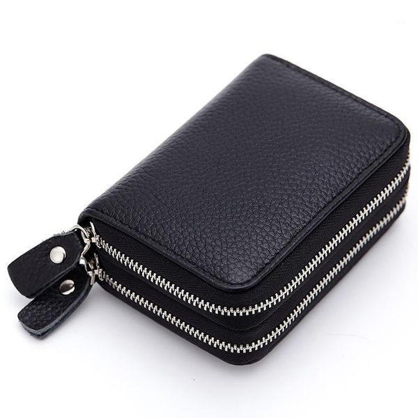 genuine leather men & women mini short wallet cow coin purse solid card holder accordion slots double zipper pocket wallets1, Red;black
genuine leather men & women mini short wallet cow coin purse solid card holder accordion slots double zipper pocket wallets1, Red;black