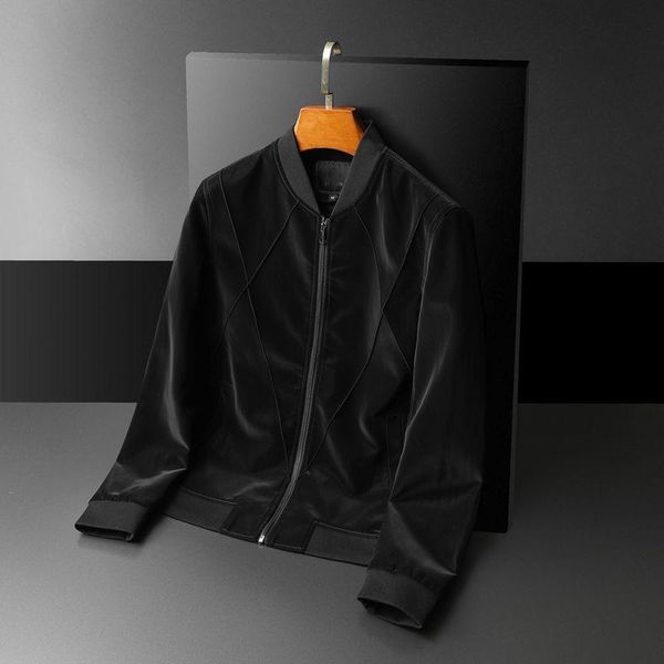 men's jackets 2021 spring fashion men's baseball collar jacket casual solid color velvet leather, Black;brown
men's jackets 2021 spring fashion men's baseball collar jacket casual solid color velvet leather, Black;brown