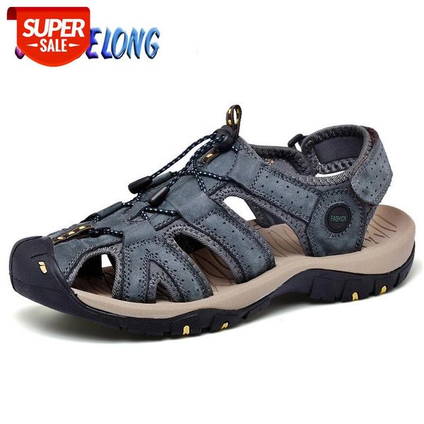 beach men outdoor sandals genuine leather men shoes summer new large size men's sandals fashion slippers size 38-46 #6o4l
beach men outdoor sandals genuine leather men shoes summer new large size men's sandals fashion slippers size 38-46 #6o4l