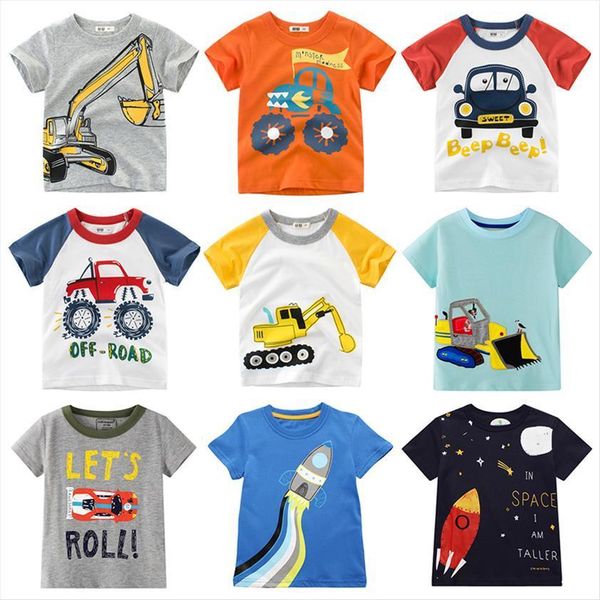 child t shirt cartoon car print cotton summer boys short sleeve casual cute kid toddler clothing 2 6 8, Blue
child t shirt cartoon car print cotton summer boys short sleeve casual cute kid toddler clothing 2 6 8, Blue