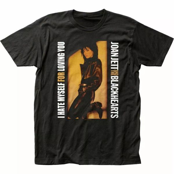 joan jett i hate myself for loving you t shirt mens licensed rock n roll black, White;black
joan jett i hate myself for loving you t shirt mens licensed rock n roll black, White;black