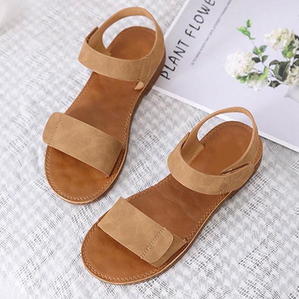 sandals summer women's woman flat shoes open toe classic ladies casual rome comfort soft beach sandalias mujer, Black
sandals summer women's woman flat shoes open toe classic ladies casual rome comfort soft beach sandalias mujer, Black