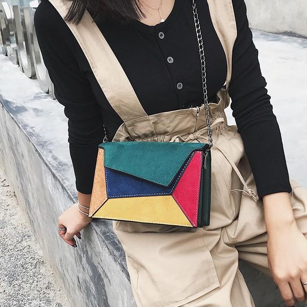 evening bags retro matte patchwork crossbody for women small flap chain strap shoulder bag ladies criss-cross
evening bags retro matte patchwork crossbody for women small flap chain strap shoulder bag ladies criss-cross