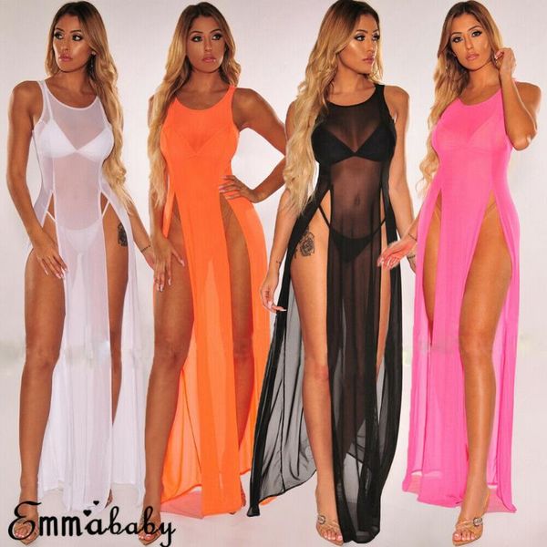 women's swimwear 2021 long maxi dress party beach dresses sundress bikini cover up summer, White;black
women's swimwear 2021 long maxi dress party beach dresses sundress bikini cover up summer, White;black