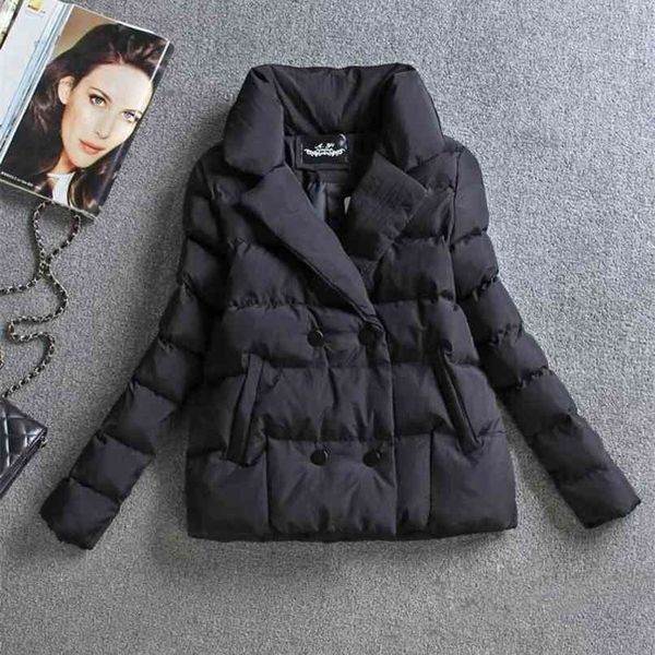 winter women jacket coat cotton clothing short slim ladies warm parka black sutdent clothes 210922
winter women jacket coat cotton clothing short slim ladies warm parka black sutdent clothes 210922